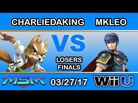 MSM 91 - LH | Charliedaking (Fox) Vs. FOX MVG | MkLeo (Marth) Losers Finals - Smash Wii U
