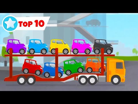 Doctor Mac Wheelie Kompilation. Kinder Autos Cartoons. TOP-10