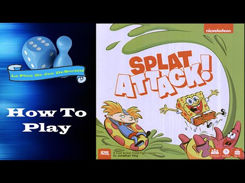 Splat Attack! How to play - Rules