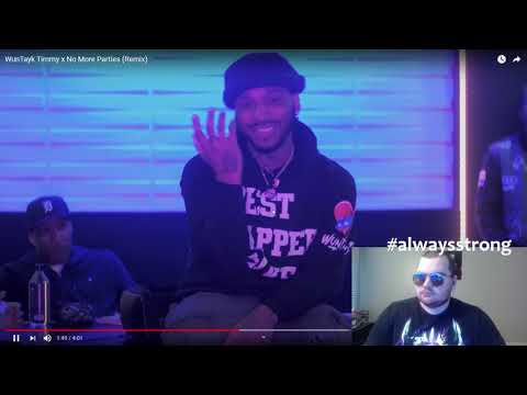 Zack Reacks to WunTayk Timmy x No More Parties (Remix)