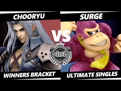 4o4 Smash Night 47 - chooryu (Sephiroth) vs Surge (Donkey Kong) - Winners Round 3