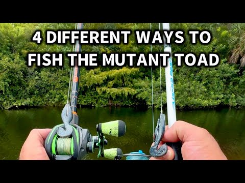 4 DIFFERENT WAYS TO FISH THE MUTANT TOAD