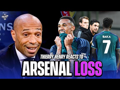 Thierry Henry reacts to Arsenal's UCL loss to Lens | UCL Today | CBS Sports Golazo