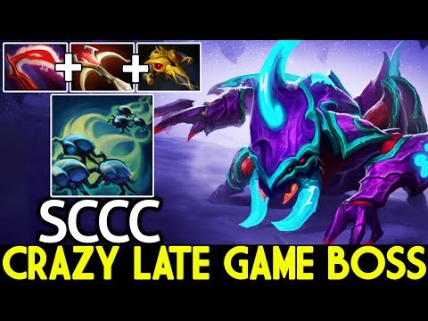 SCCC [Weaver] Crazy Late Game Boss 100% Physical Build 7.25 Dota 2