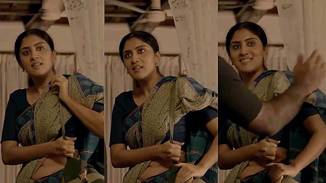 Dhanya Balakrishna rare saree navel