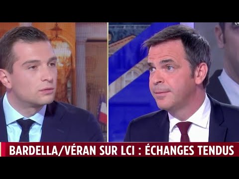 Echanges tendus entre J. Bardella et O. Veran, les temps forts du face-à-face