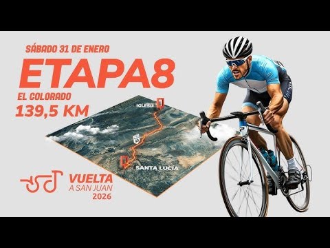 🔥 EN VIVO - VUELTA A SAN JUAN 2026  🚴‍♂️ | ETAPA 8 | ALBARDÓN TV