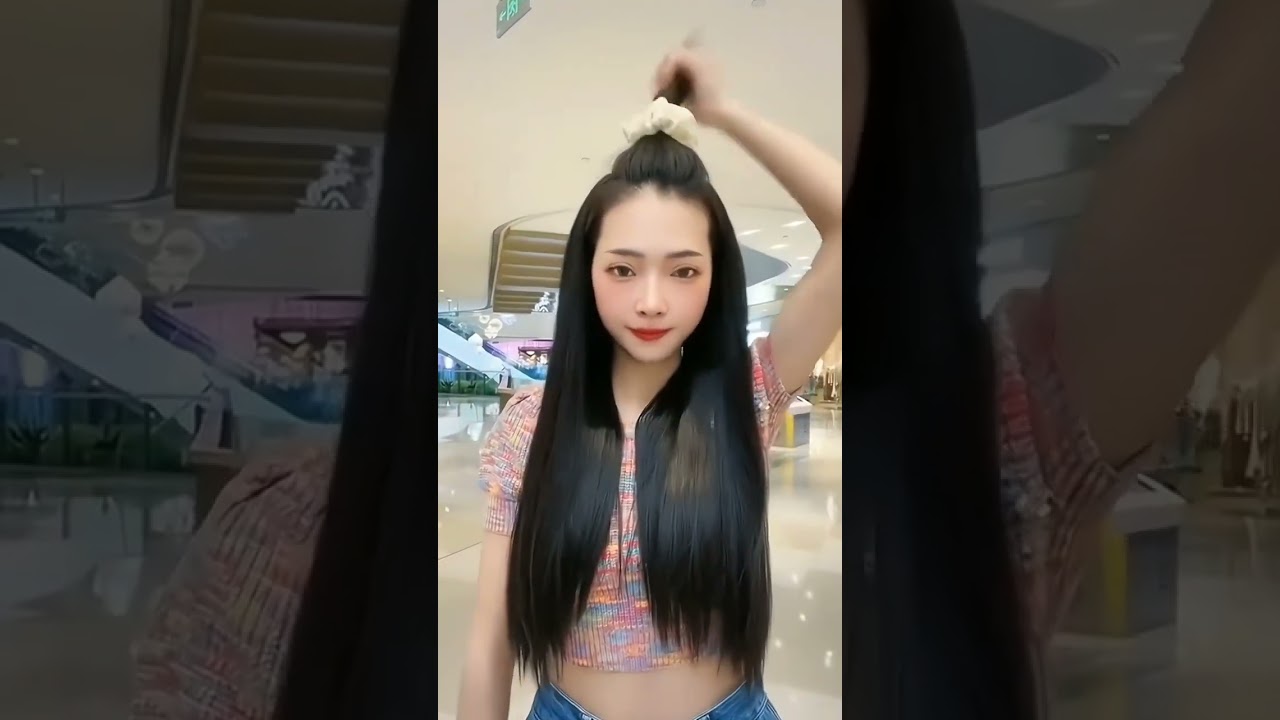 Rambut  Palsu  Panjang #online #tiktok #shorts