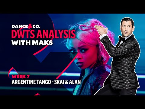 DWTS MAKS ANALYSIS: Week 7 - Skai Jackson & Alan Bersten's Argentine Tango