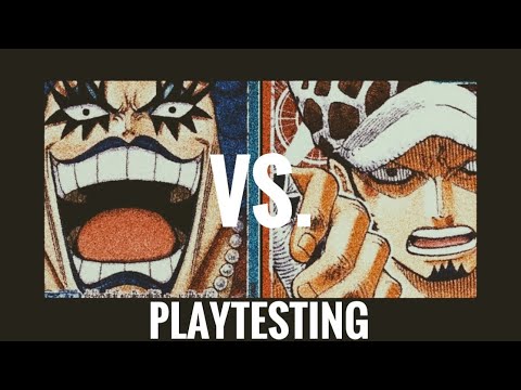 Blue Ivankov Vs. Red/Green Law | OP-02 One Piece Card Game Paramount War Gameplay + Commentary