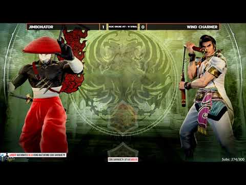 Soulcalibur VI @ NLBC Online #17 - Boom vs MFCoffee [4K/60fps]