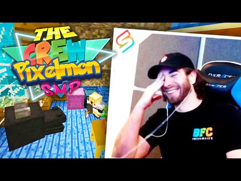 Funny Invisibility Trolling! - The Crew Pixelmon SMP Episode 18 (Minecraft Pokemon Mod!)