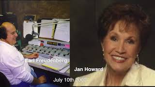 Jan Howard radio interview - July 10th 2007.