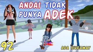 Download lagu Sakura Drama If I Didn't Have a Little Brother Part 92 | Drama Sakura School Simulator Indonesia ... mp3