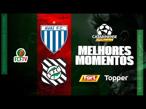 Melhores momentos - Avaí 1 (4)X(2) 1 Figueirense - Catarinense Fort Atacadista 2025