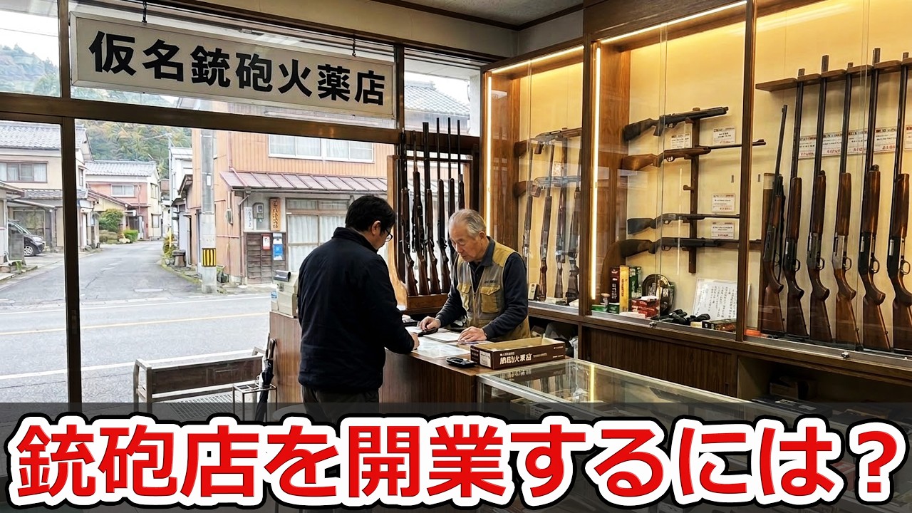 銃砲店を開業するには？窓口や申請の流れについて解説