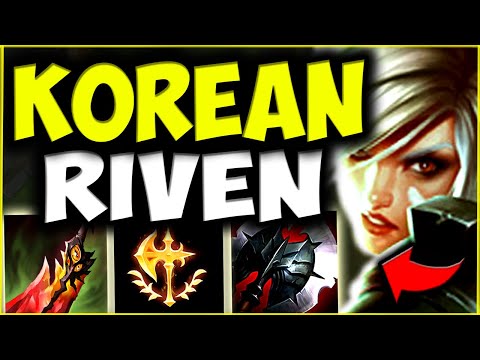 THE KOREAN RIVEN FAVORITE MATCHUP! *HARD* (Riven TOP Guide) - League of Legends