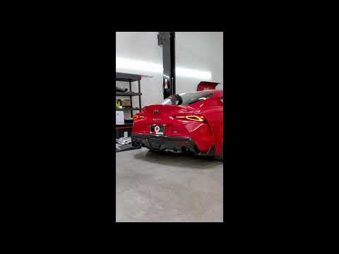 Tomei Expreme Ti First Start up Single and Dual Exit on A90 Supra #supra #tomei