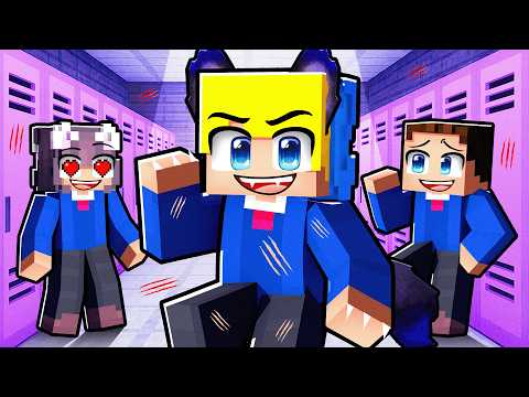 Ukri becomes a werewolf at a human-only school in Minecraft!