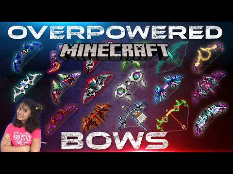 OVERPOWERED BOWS have arrived in Minecraft | These are the MOST OVERPOWERED Bows Ever