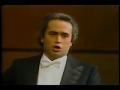 Tenor Jose Carreras - "Non t'amo più" of "Paolo Tosti" (1987 years Komische Oper, Berlin)