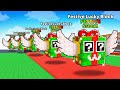فتحت 100 سيكرت كريسماس لاكي بلوك Roblox Steal A Brainrot