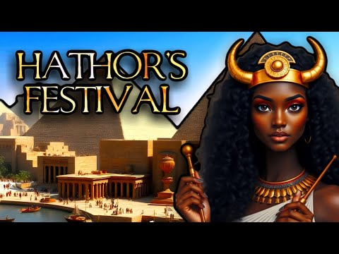 Hathor and the Festival that brought Joy to Egypt | Egyptian Mythology