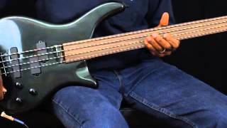 Video thumbnail for Rogue LX200B Series III Fretless 4 String Electric Bass Guitar by jsumbi