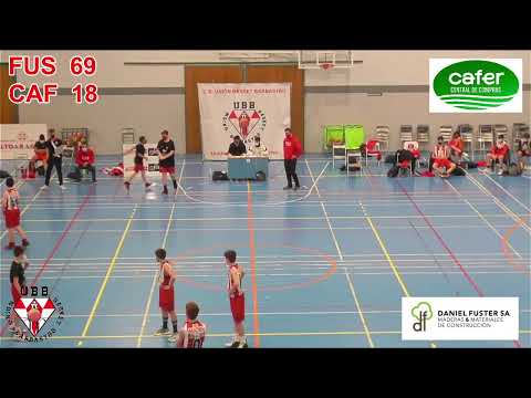 Partido infantil masculino Maderas Fuster UBB A - CAFER UBB B