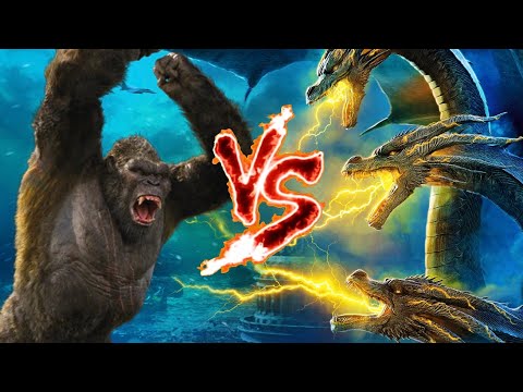 KONG vs KING GHIDORAH - Epic Supercut Battle!