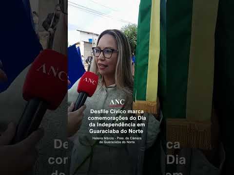 GUARACIABA DO NORTE se une em grande DESFILE CÍVICO na Serra da Ibiapaba! 🇧🇷 #shorts