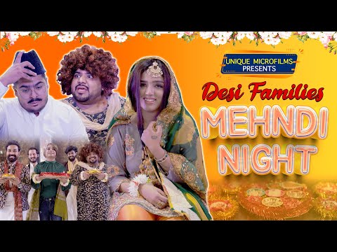 Desi Families & Mehndi Night | Unique MicroFilms | Comedy Skit | UMF