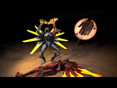 (ULTRAKILL) V2 (2nd), Red Arm + Whip Only (Violent Difficulty)