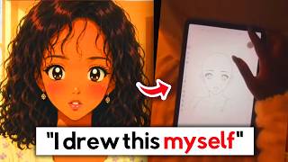 Influencer Caught In A LIE About Art...