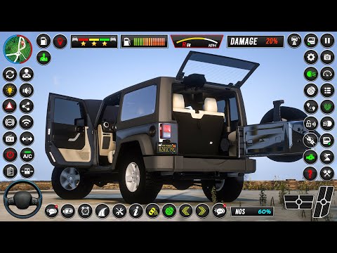 Jeep driving game|| Jeep 4X4 Garage || Android Gameplay Jeep Offroad