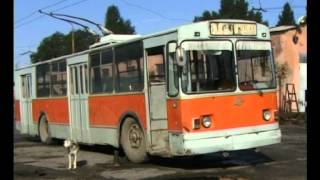 preview picture of video 'Gori (Georgia) Trolleybus / Trolley / Троллейбус / ტროლეიბუსი / Obus / Oberleitungsbus - 09.1999'