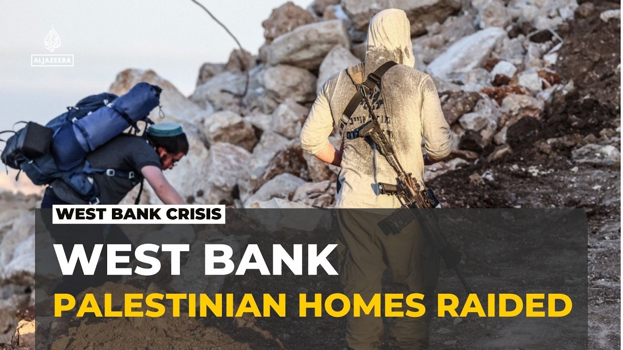 Occupied West Bank violence: Israeli military detains at least seven Palestinians