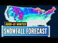 Ultimate Winter 2020-21 Snowfall Forecast