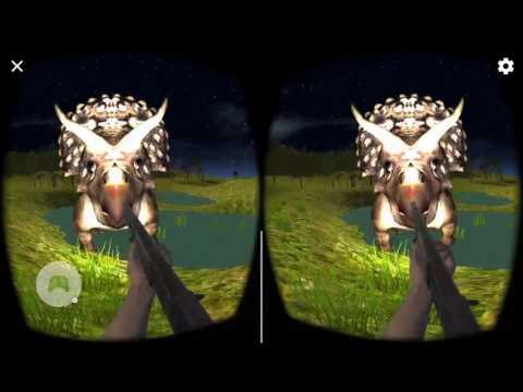 Dinosaurs Hunting VR Cardboard Video