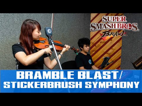 Bramble Blast/Stickerbrush Symphony - Brawl Remix ft. Zorsy; Piano and Violin Cover | PitTan