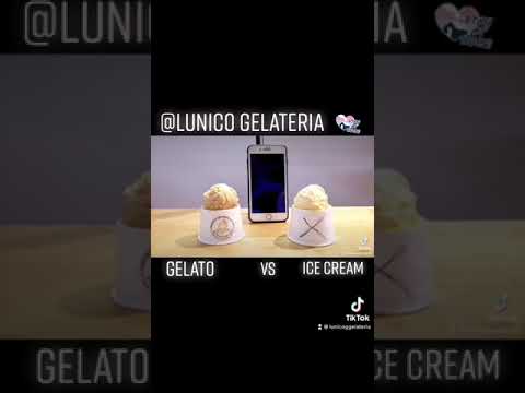 Dispenses of Gelato and Ice Cream