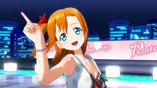 【LoveLive!スクフェスACHM】「WAO-WAO Powerful day!」Printemps（水着風衣装）60fps WQHD 2K1440p