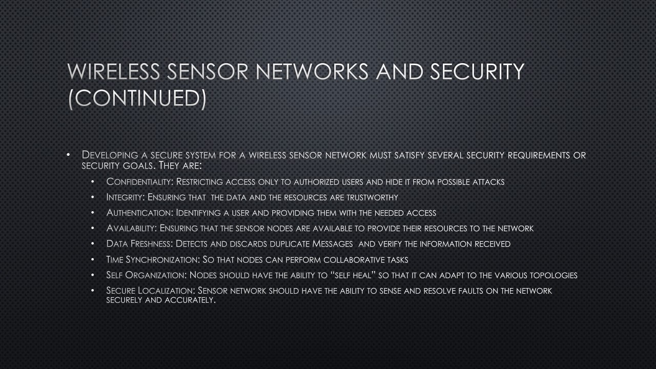 IASP 560: Wireless Sensor Networks Project Proposal