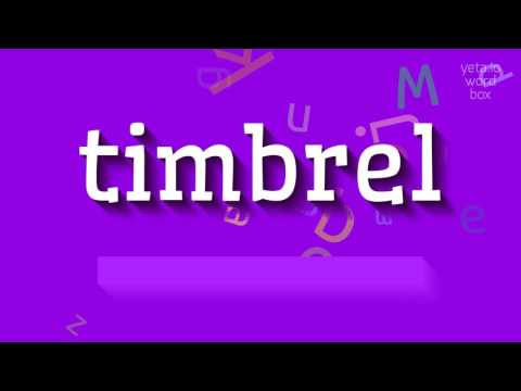 TIMBREL - HOW TO PRONOUNCE TIMBREL? GETTING TIMBREL RIGHT: PRONUNCIATION TIPS #timbrel