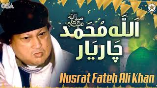 Allah Muhammad Char Yaar | Nusrat Fateh Ali Khan | official complete version | OSA Islamic