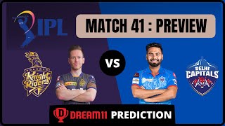 🔴MATCH : 41 | KKR vs DC | Kolkata Knight Riders vs Delhi Capitals Live Scores | cricdreamer