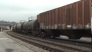 preview picture of video 'BNSF in Cumberland Maryland'