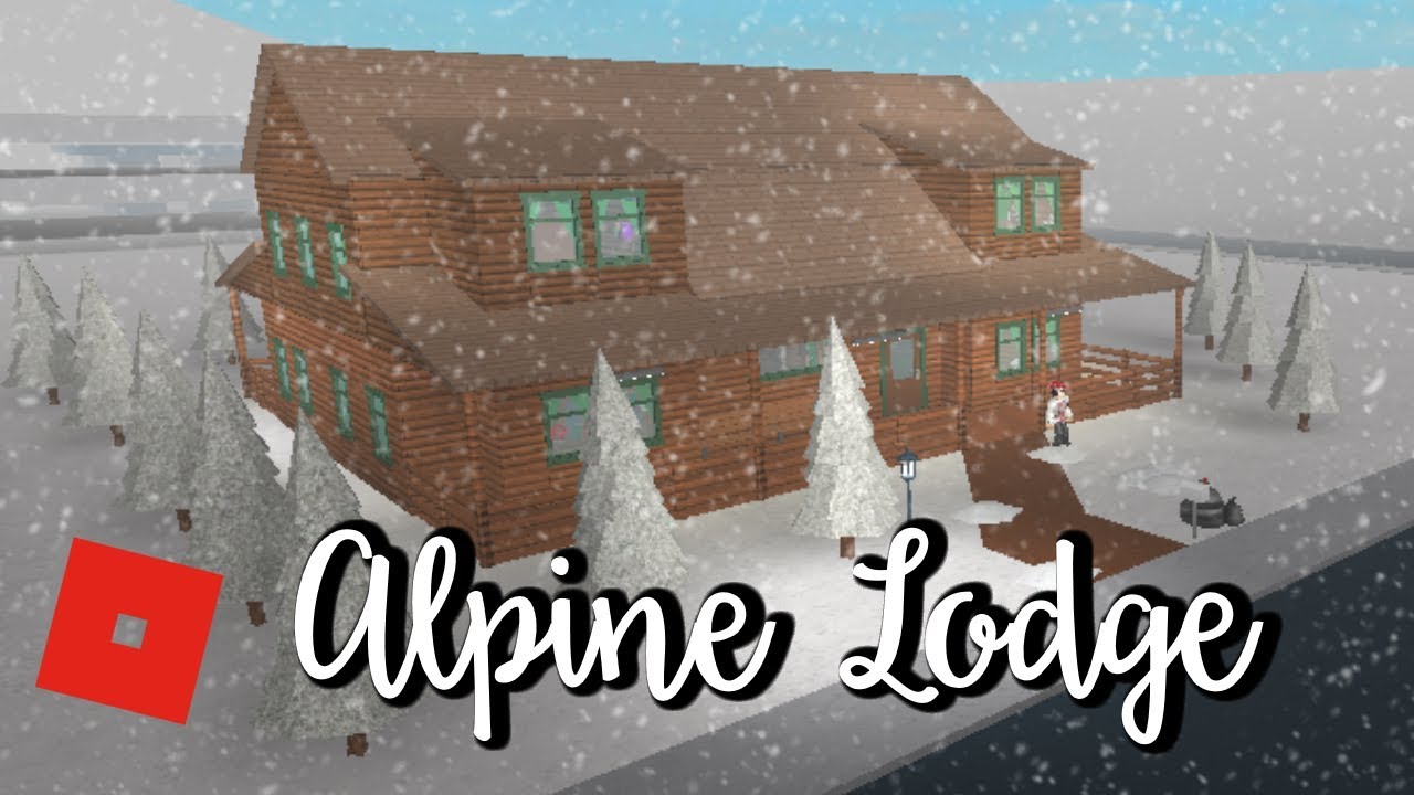 Welcome to Bloxburg: Alpine Lodge | Speed Build