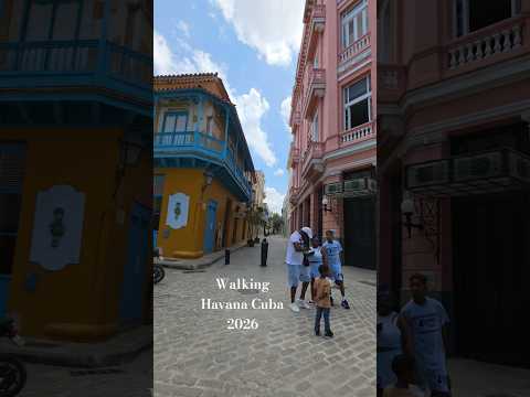 Walking Havana Cuba 2026 #cuba2026