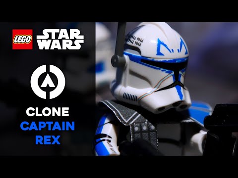 Clone Army Customs RP2 Captain Rex Review - LEGO Star Wars
